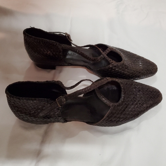 Vintage Cole Hahn Braided Leather Flats (size 9) - Picture 7 of 8